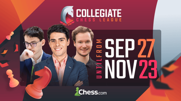 Collegiate Chess League Fall 2025 Registration  