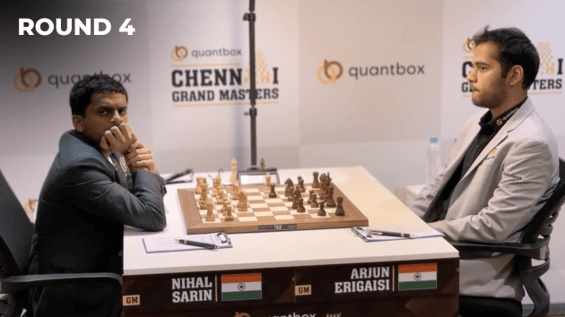 Nihal Stuns Arjun As Keymer Takes 1-Point Lead  