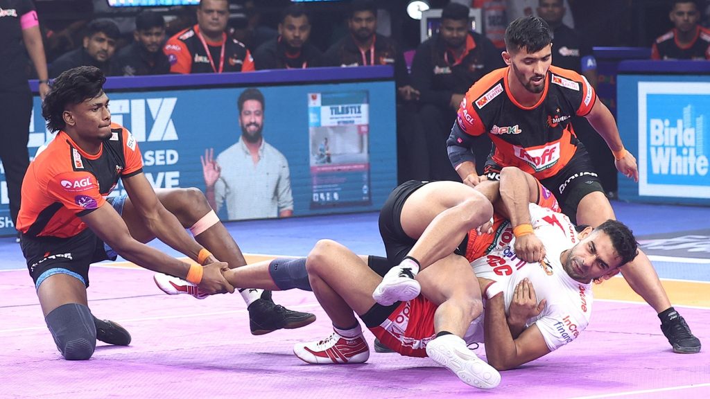 Pro Kabaddi Highlights: U Mumba vs Gujarat Giants | August 30 | PKL Season 12  