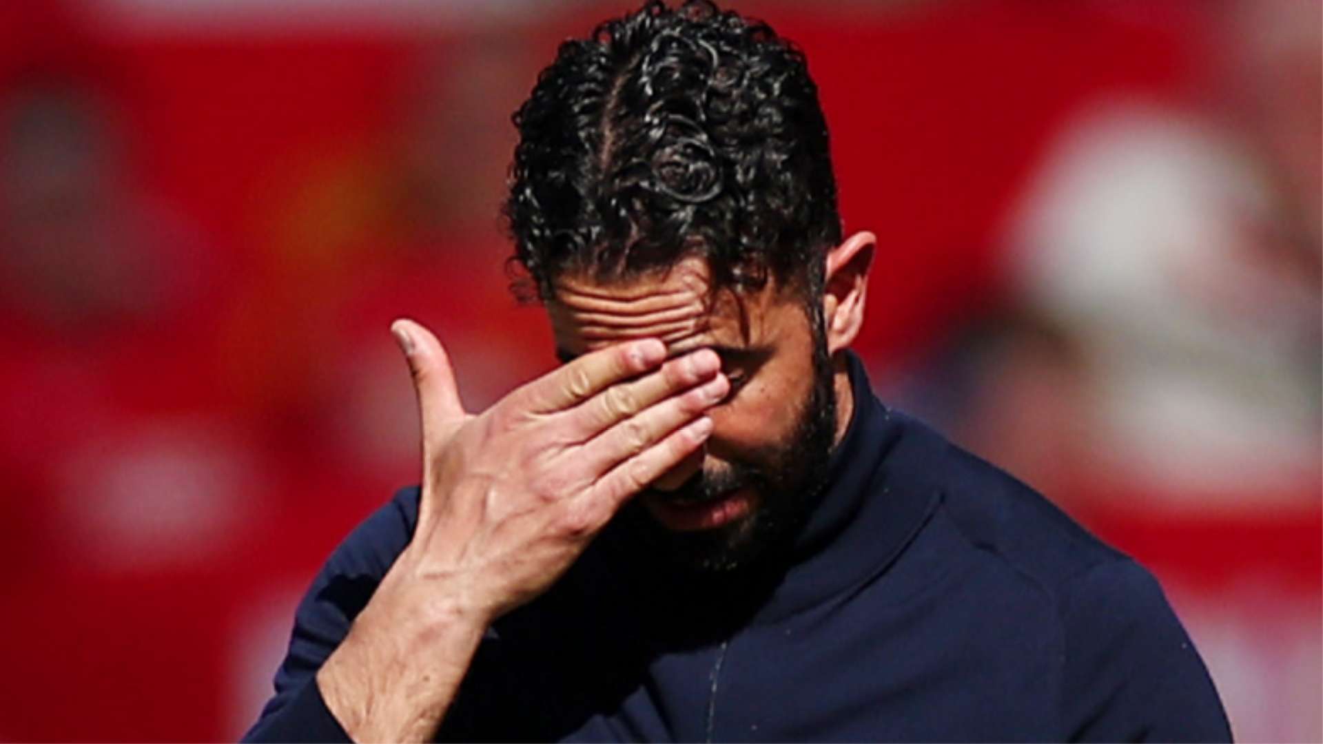 Can’t watch! Amorim’s penalty antics branded ‘really bizarre’  