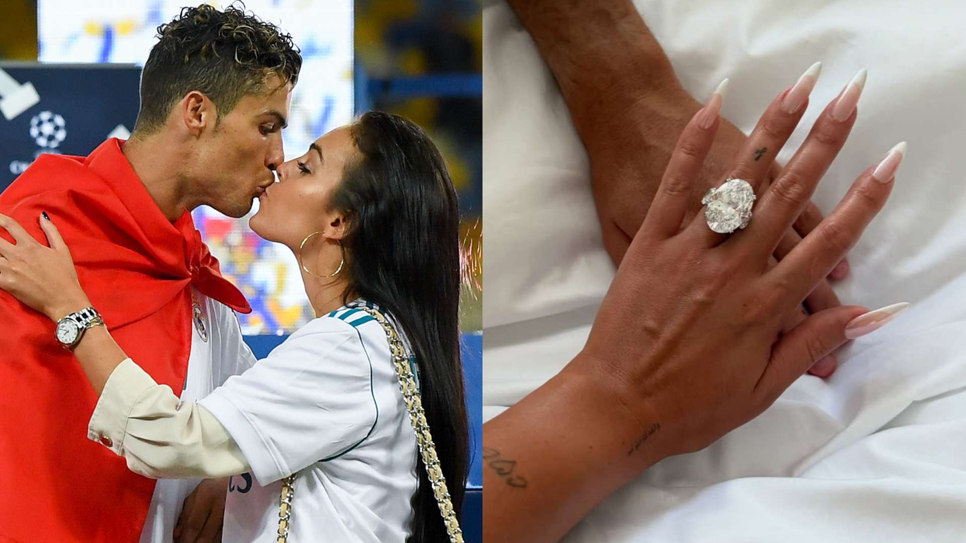 CR7 spared no expense! Cost of Georgina's HUGE engagement ring revealed  