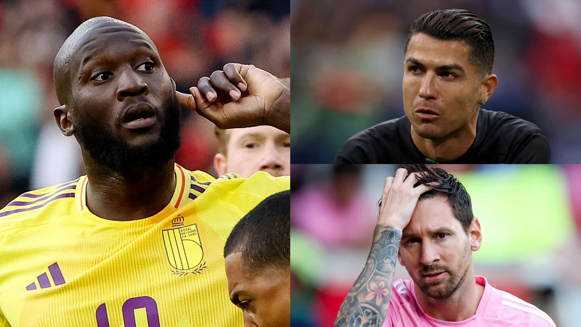 Lukaku snubs Messi & CR7 and picks ex-Madrid star as his idol  