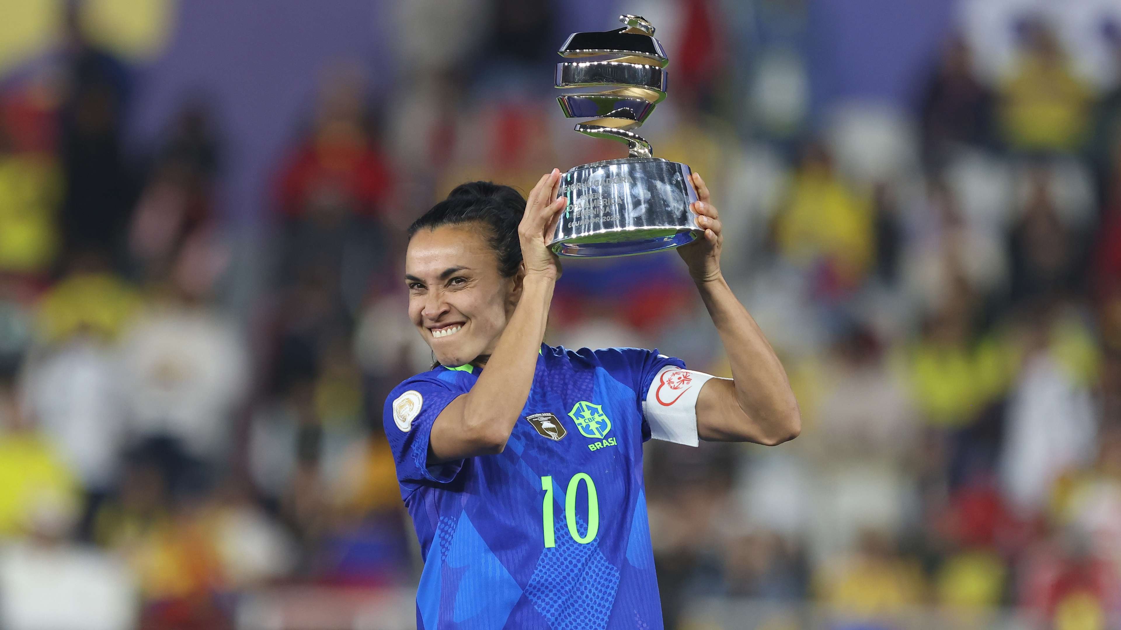 Marta scores brace, helps Brazil defend Copa America title  