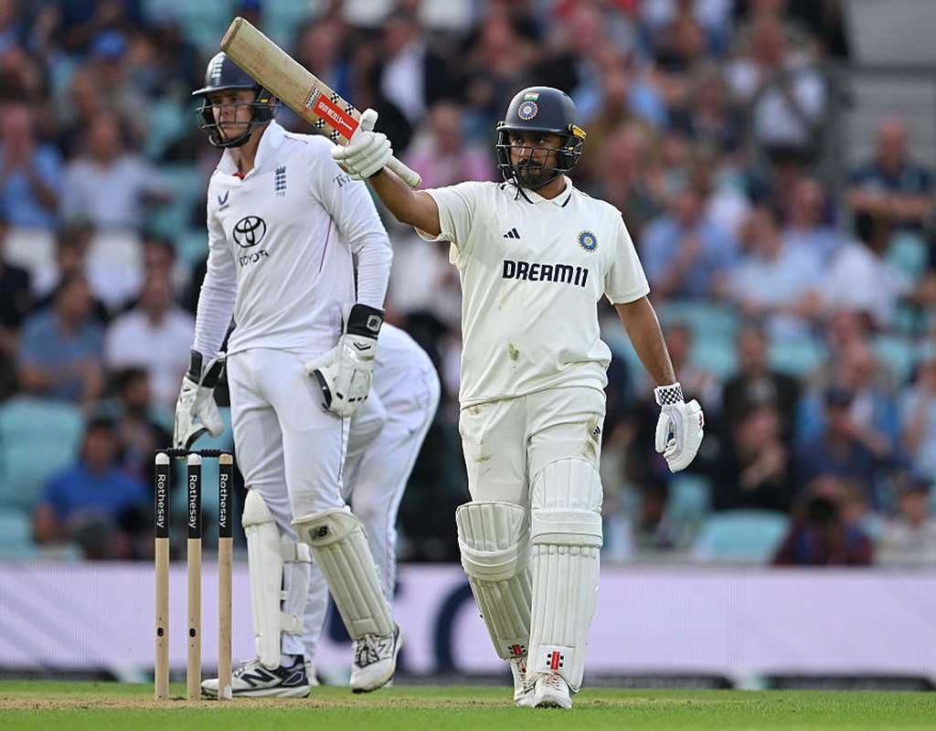 Nair's fifty steadies India on green-top as England's inexperience shows  