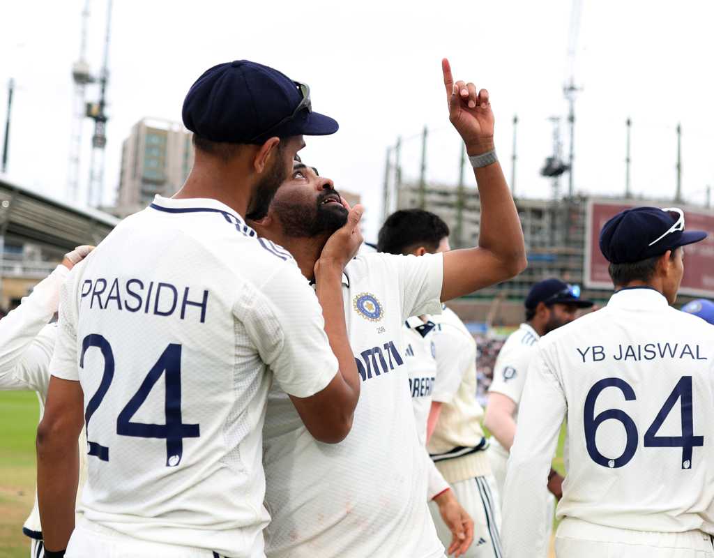 On the front seat of a roller-coaster ride with Siraj  