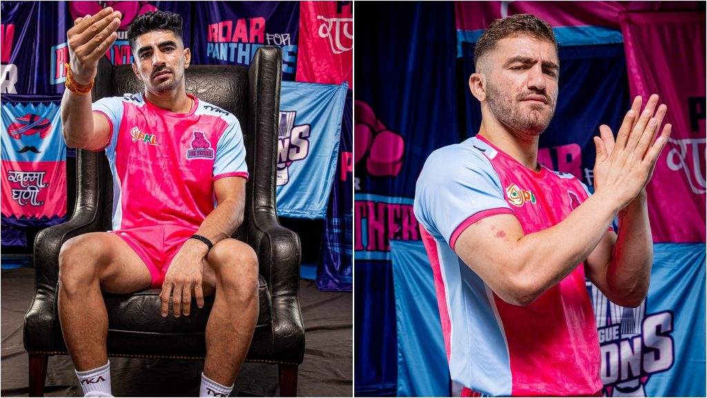 Jaipur Pink Panthers announce Nitin Rawal as Captain and Reza Mirbagheri as Vice-Captain for Season 12  