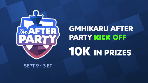 Announcing The After Party & The Untitled After Party, Chess.com's New Weekly Prize Arenas  