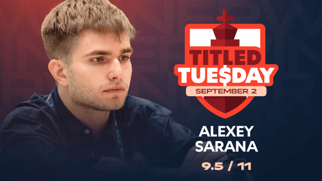 New Titled Tuesday Winner, Same As The Old Winner  