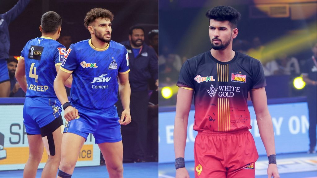 PKL Season 12 Match 21 Preview: Haryana Steelers vs Bengaluru Bulls – Naveen Express vs Alireza Mirzaian Showdown  