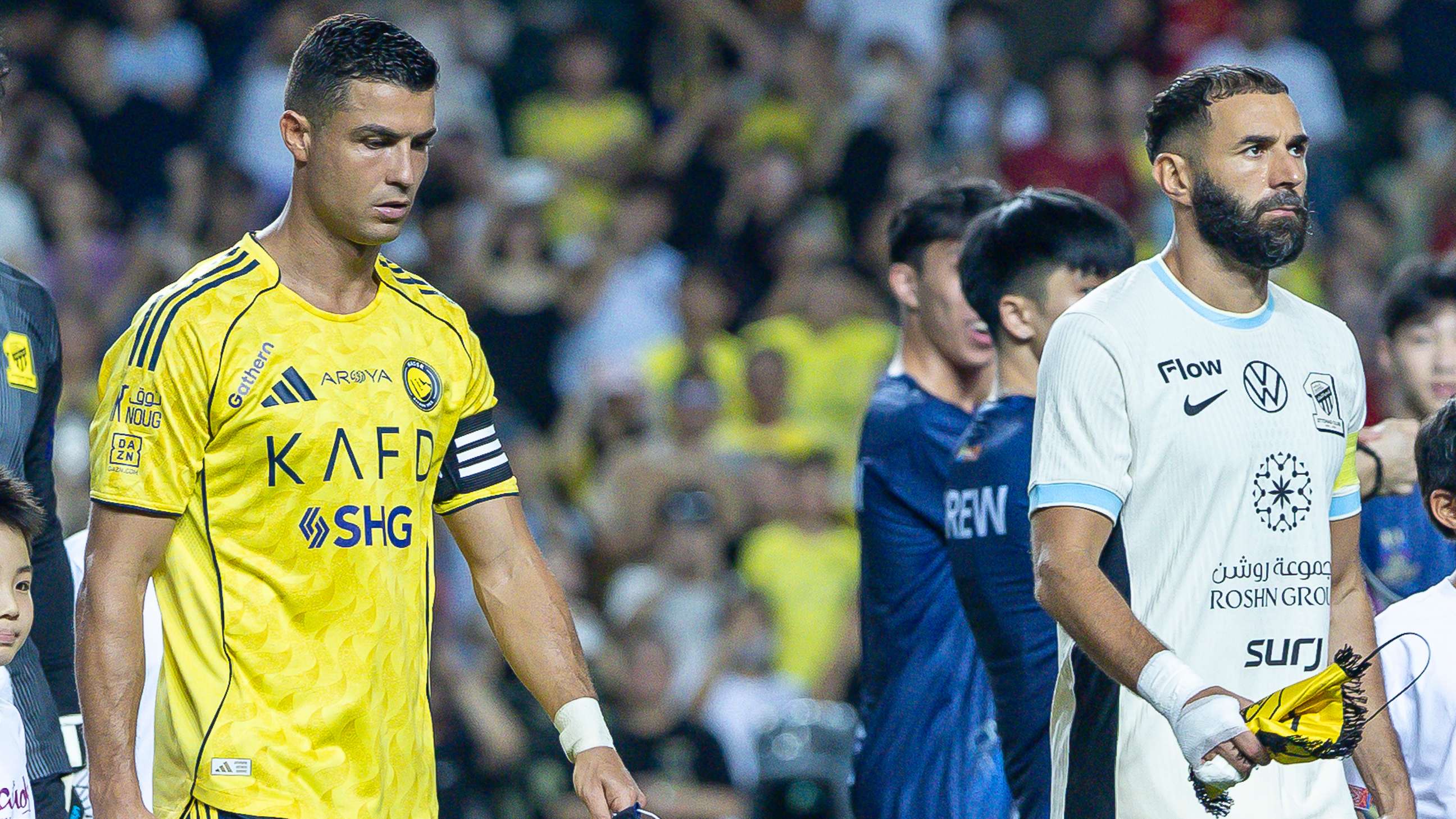 Ronaldo and Benzema share bromance moment in Saudi Pro League clash  