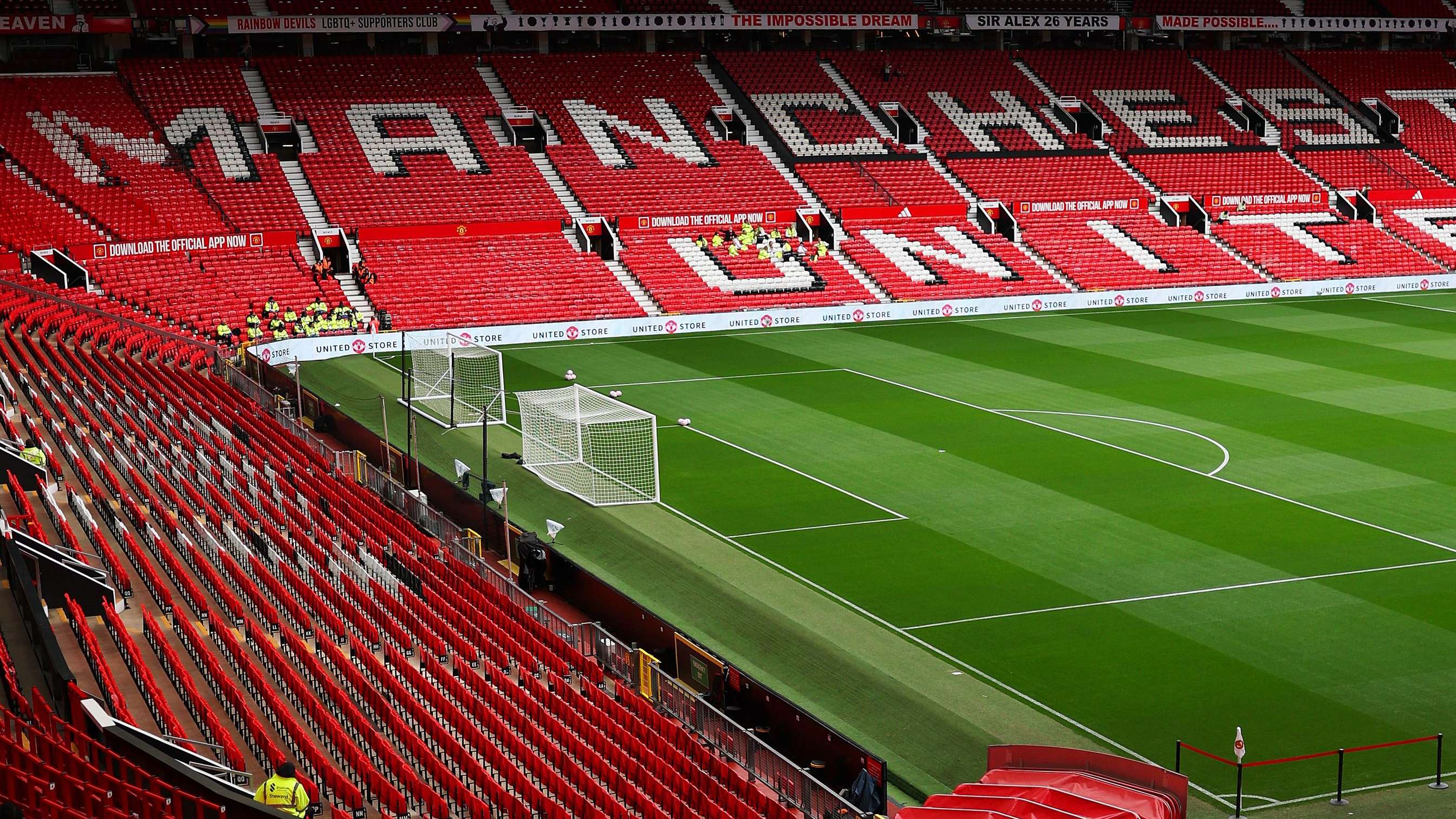 Man Utd begin work on Old Trafford expansion with new seats  