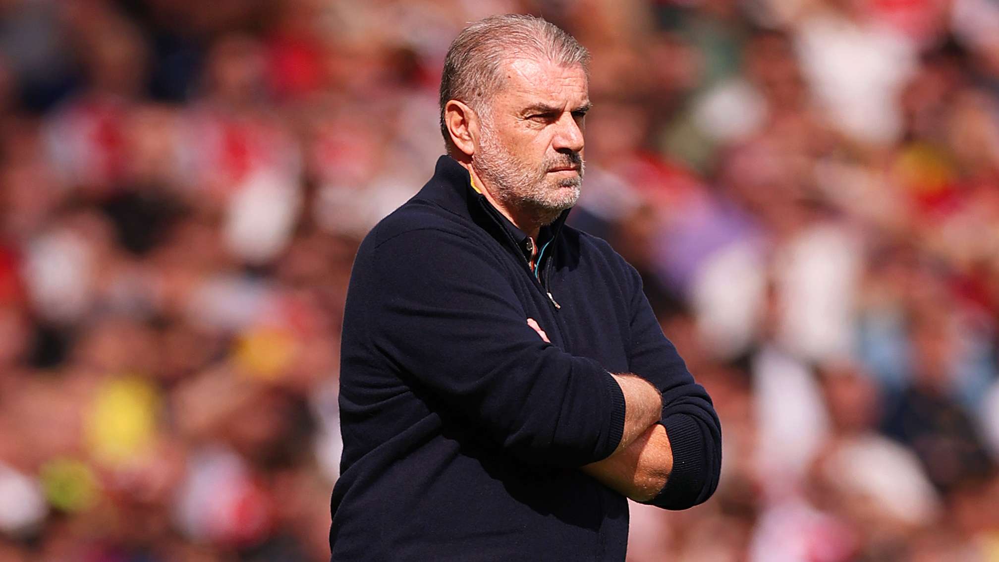 Arsenal fans taunt Ange with 'sacked in the morning' chants  