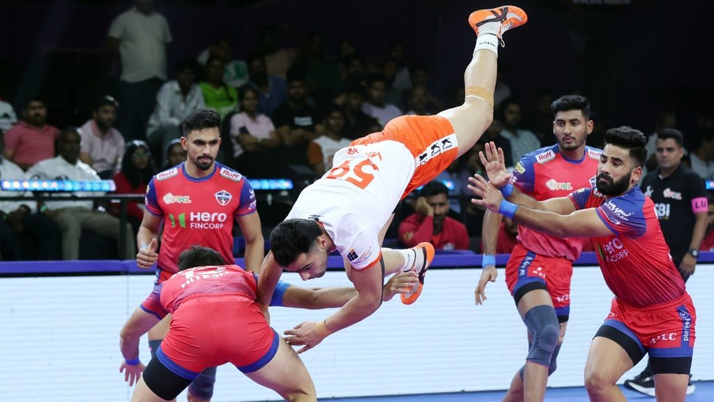 PKL Highlights: Dabang Delhi K.C. vs Gujarat Giants | Pro Kabaddi League Season 12 | Hindi  