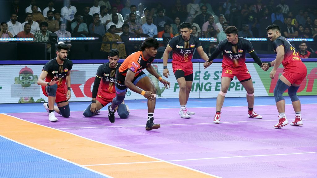 U Mumba’s Ajit Chouhan & their Great Wall of Defence script dominating win over Bengaluru Bulls  