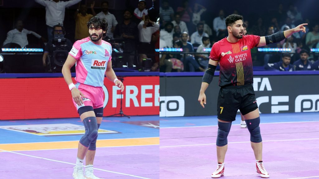 PKL SEASON 12 MATCH 29 PREVIEW: JAIPUR PINK PANTHERS VS BENGALURU BULLS – NITIN VS ALIREZA IN A HIGH-STAKES CLASH  