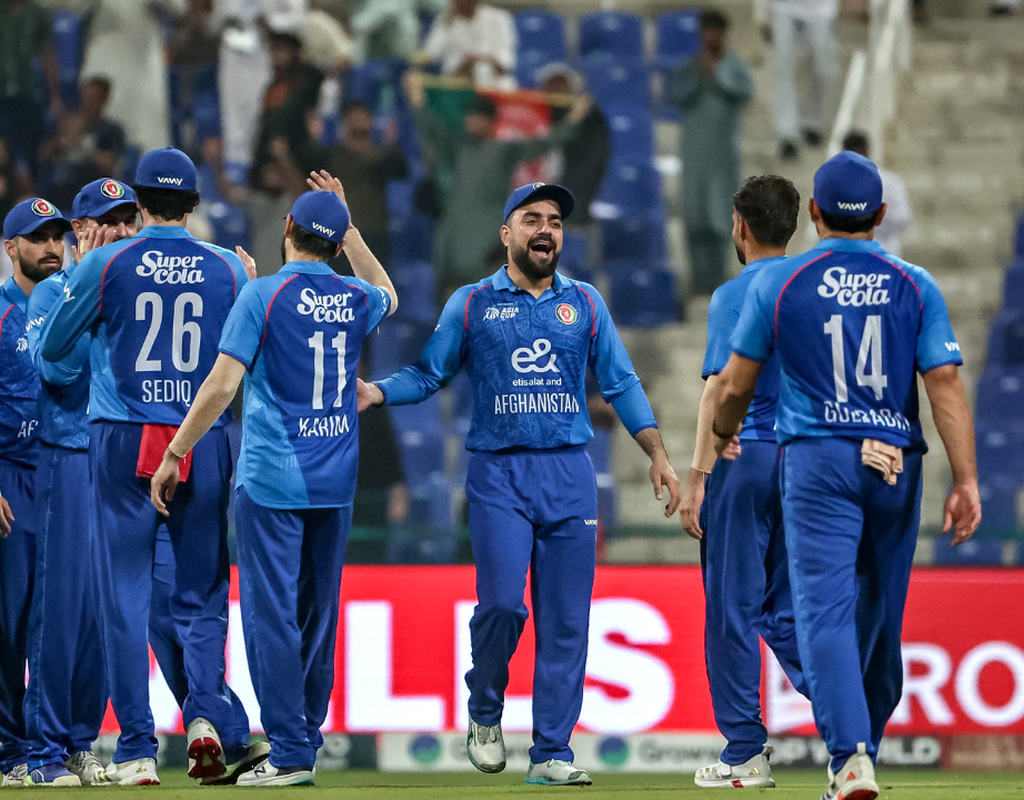 Afghanistan kickstart Asia Cup campaign with thumping win over Hong Kong  