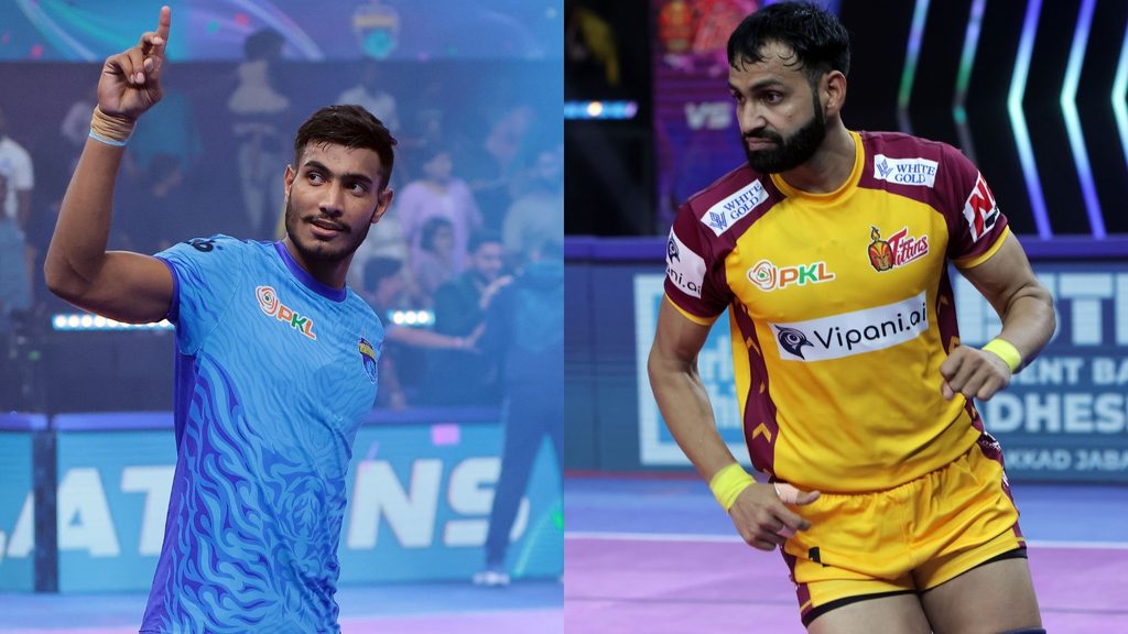 PKL Season 12 Match 19 Preview: Bengal Warriorz vs Telugu Titans – Dhaakad Devank vs Titans' Raiding Duo  