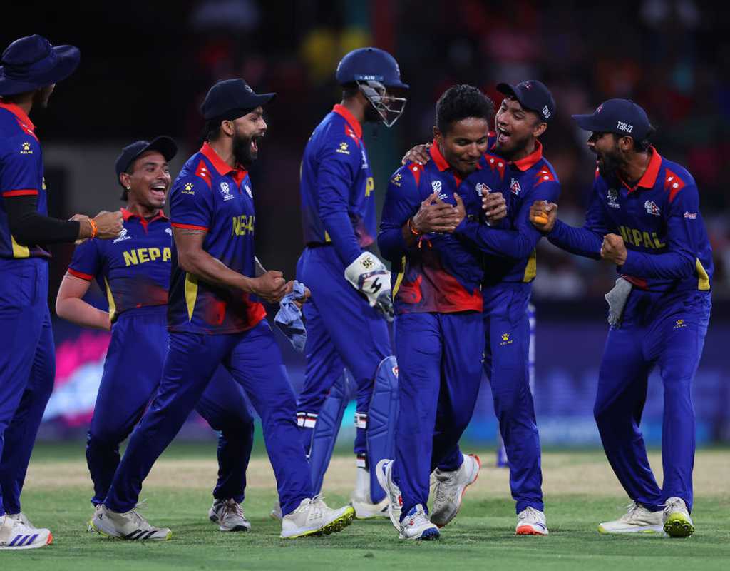 Nepal stun West Indies in historic win  
