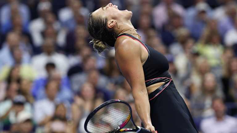 Amanda Anisimova roars into US Open final with marathon win over Naomi Osaka  
