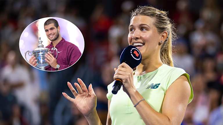 Aryna Sabalenka calls Carlos Alcaraz “Jannik” in funny TODAY Show slip-up  