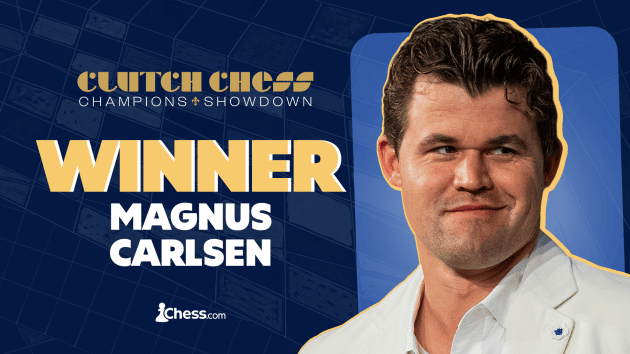 Carlsen Wins Clutch Chess With 2 Games To Spare  