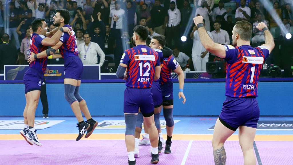 Dabang Delhi K.C. book finals berth after clinching thrilling tiebreaker win against Puneri Paltan in Qualifier 1  