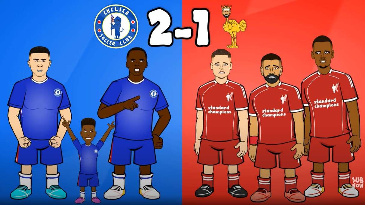 🎥 | Van Dijk & Salah get stung in hilarious 'Chelsea' song  