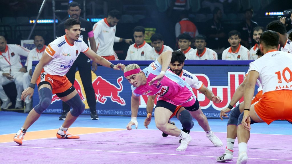 High Fives from Gaurav, Vaibhav help Puneri Paltan annihilate Pink Panthers with biggest win margin this season; secure top-two spot  