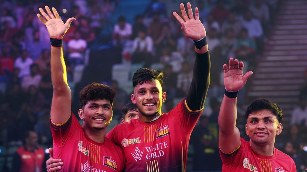 All-round prowess from Bengaluru Bulls help them to dominating double for Jaipur Pink Panthers  