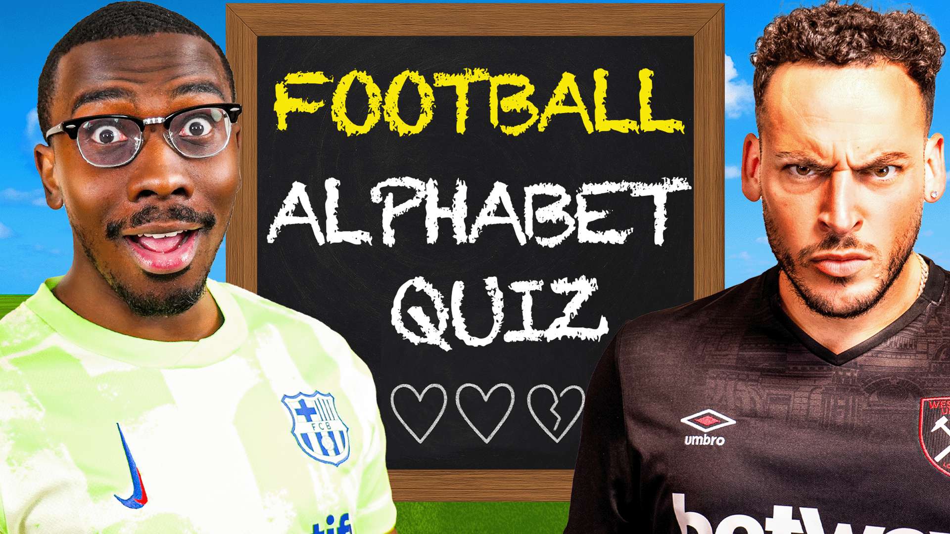 🎥 | Front Three battle the IMPOSSIBLE Alphabet Quiz  