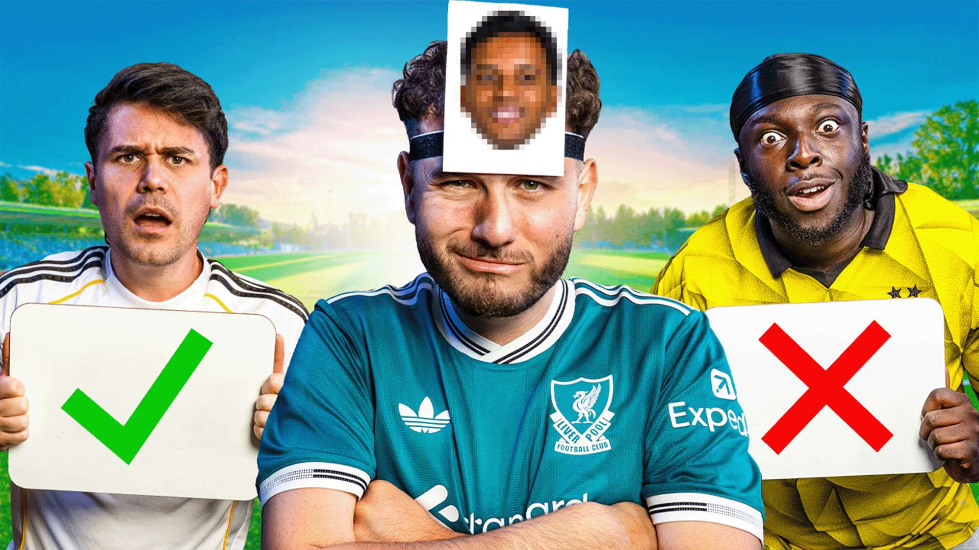 🎥 | Juwon gets pranked as Front Three play Football Heads Up  