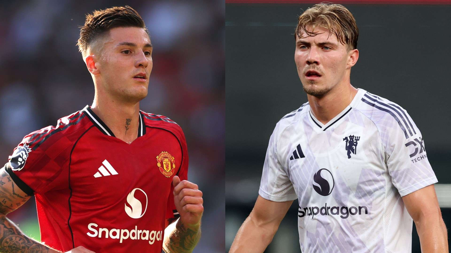 Sesko & Hojlund together at Man Utd?!  