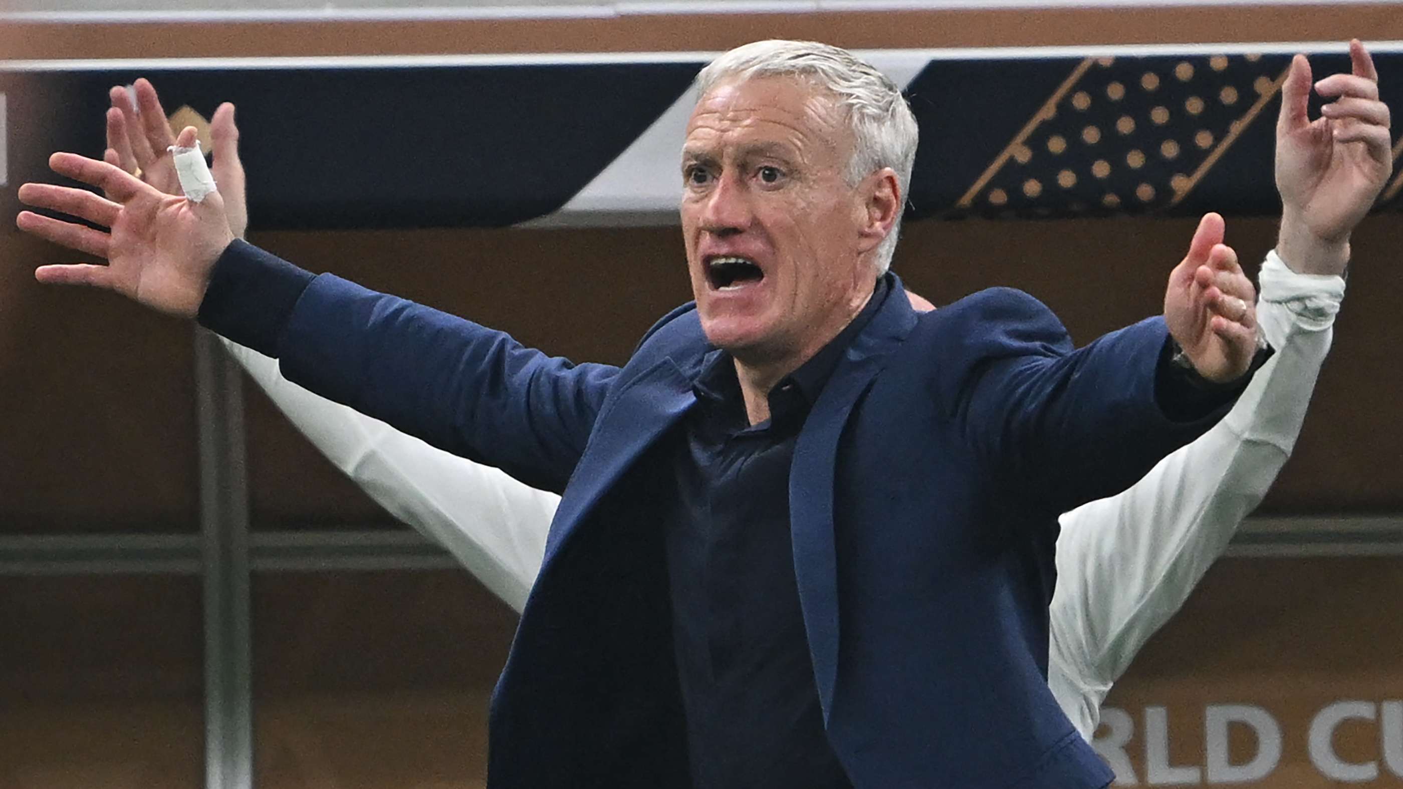 'Must be asleep!' - Deschamps blasts referee after France's draw  