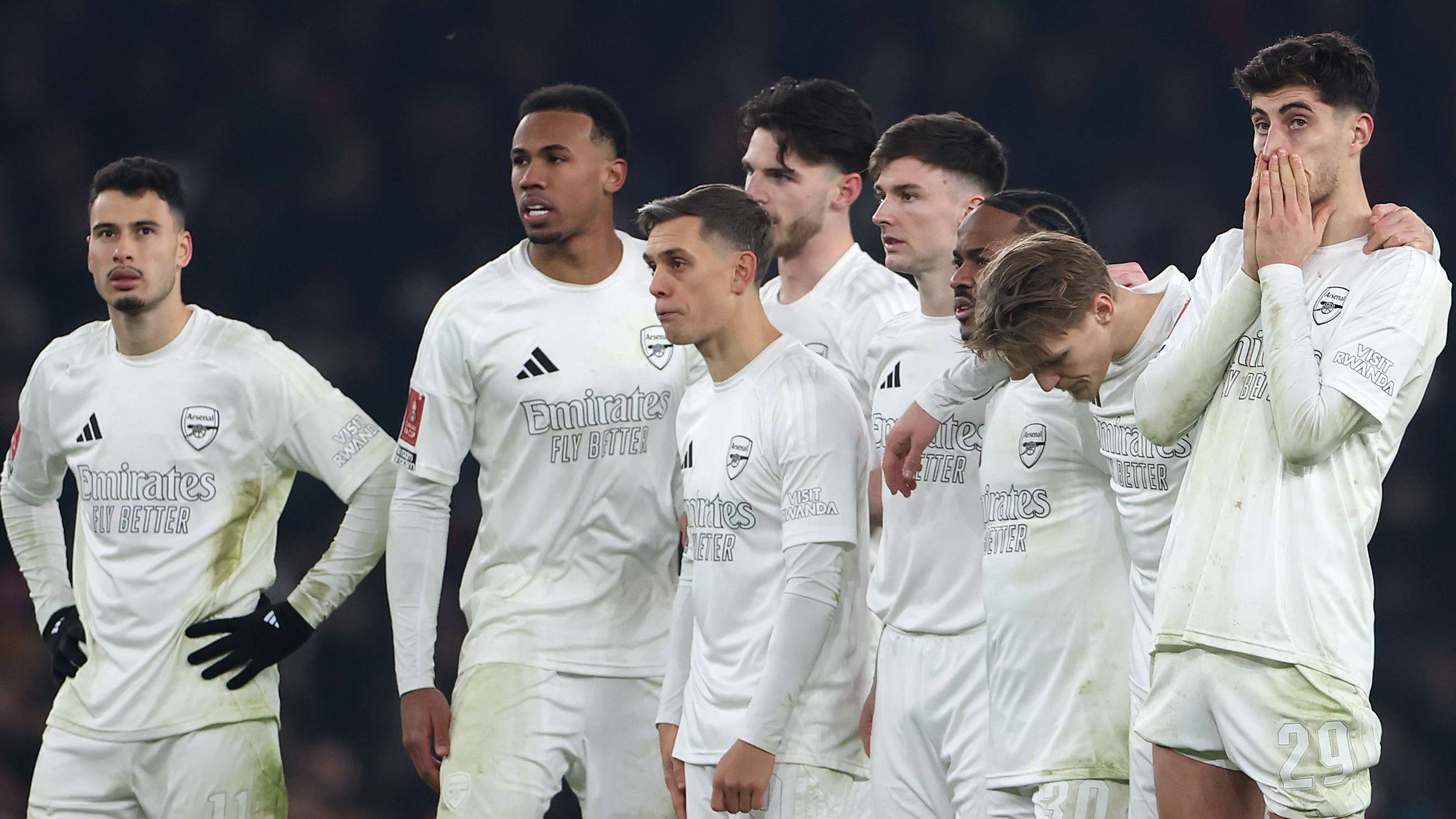 Arsenal hit with HUGE fine from FA after Man Utd cup row  