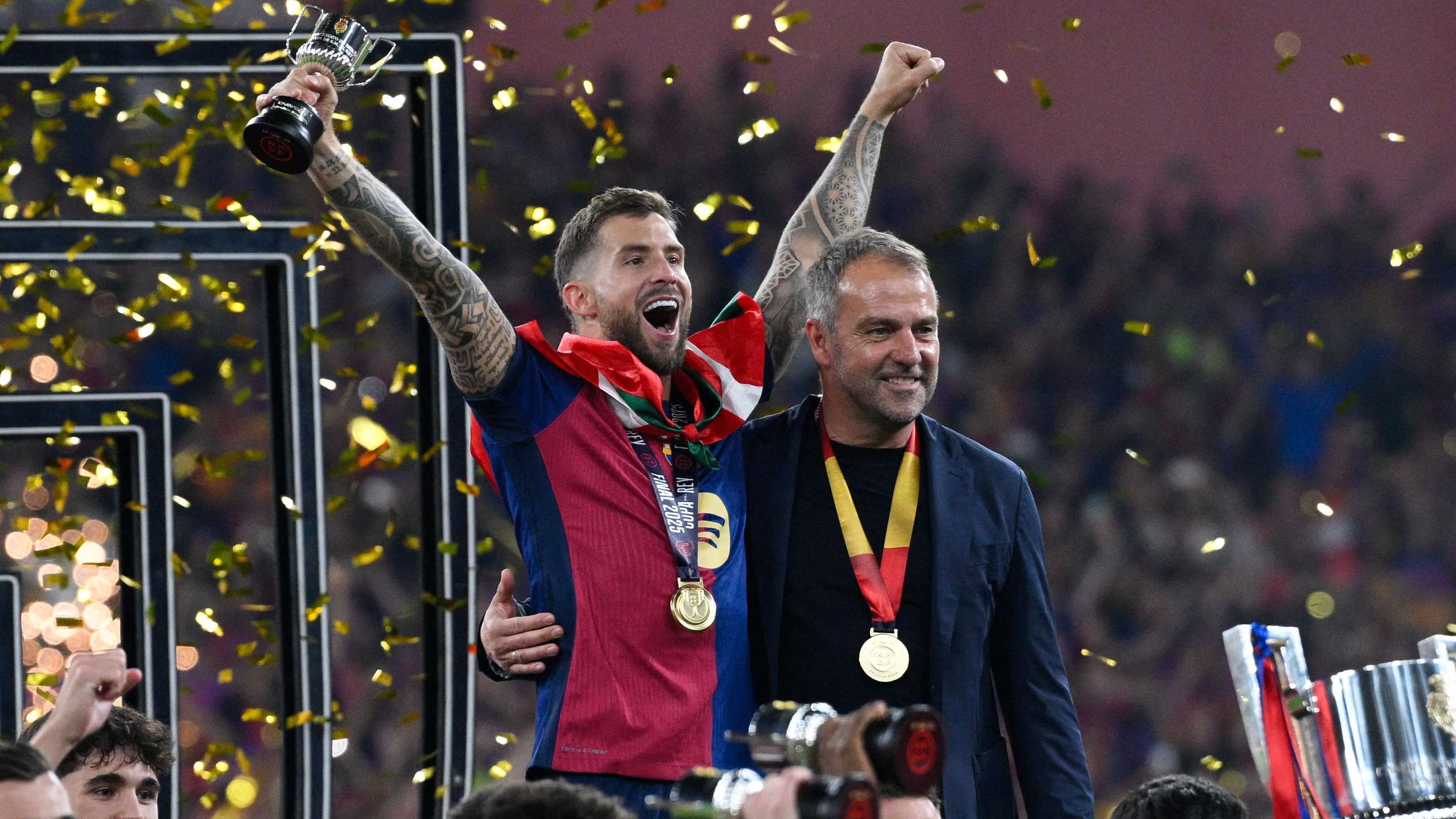 Ex-Barca defender 'didn't even dare' tell Flick about leaving for Saudi  