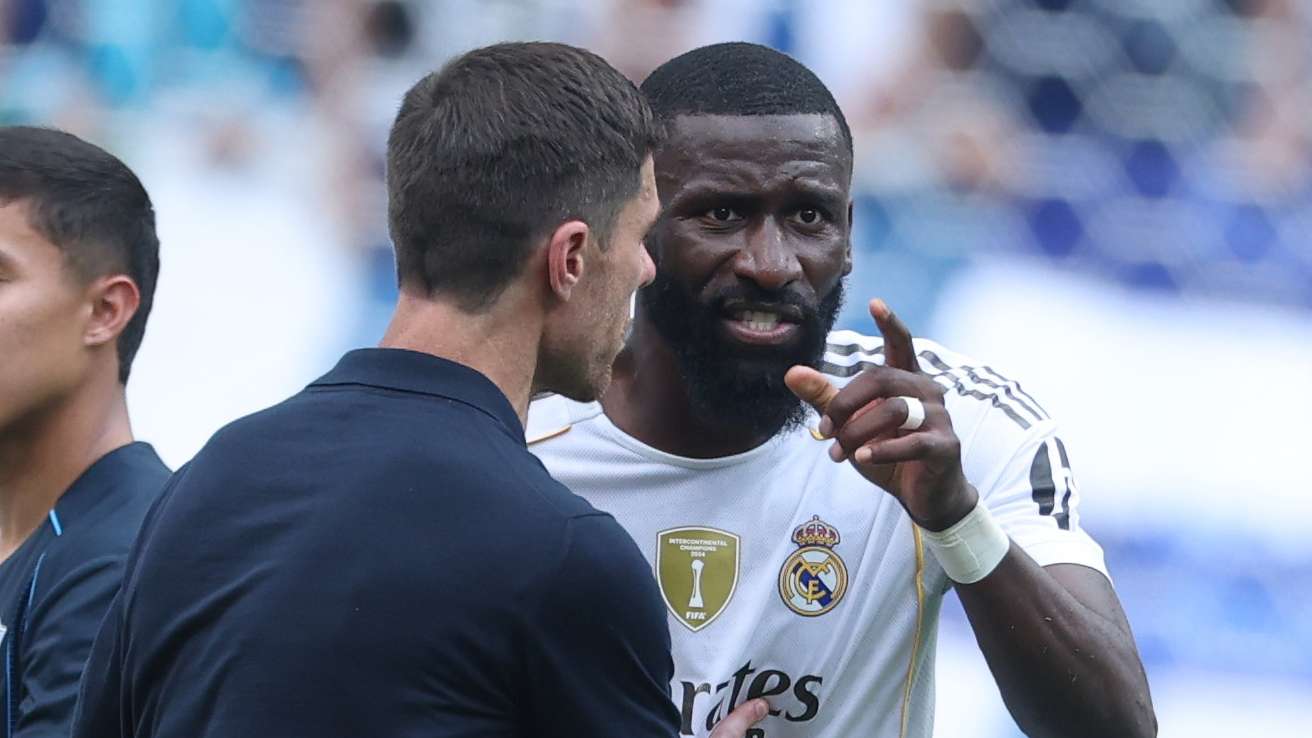 Rudiger on his way out with Real Madrid boss Alonso unimpressed  