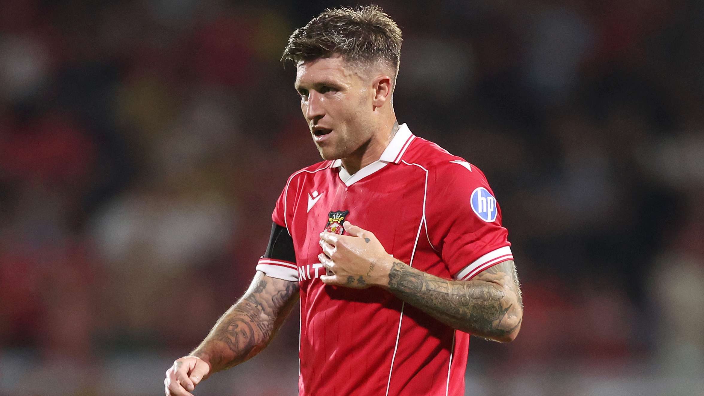 Wrexham star Windass reveals gruesome injury  