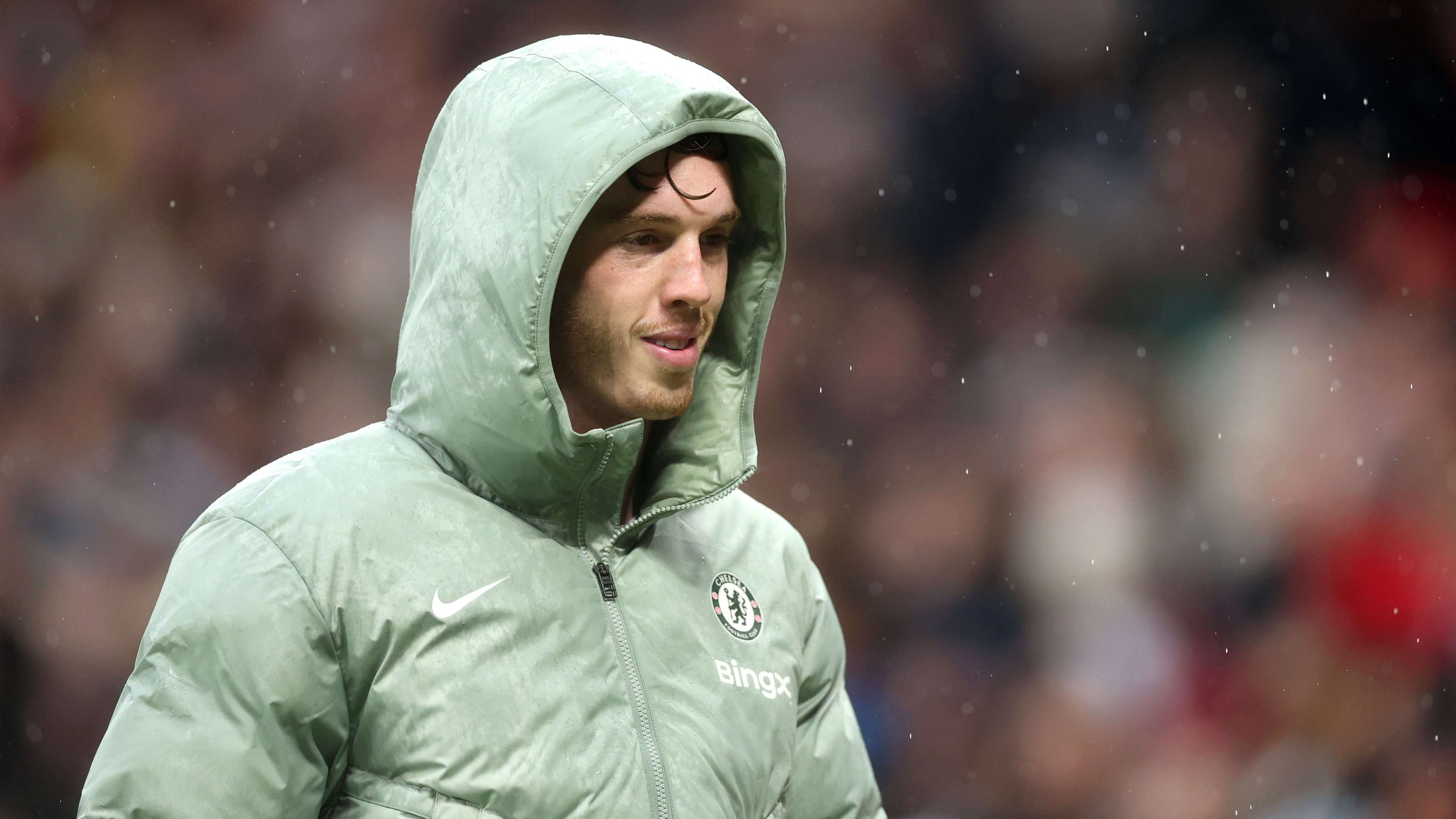 Palmer spotted at UEFA Youth League clash & nearly encroaches onto pitch  