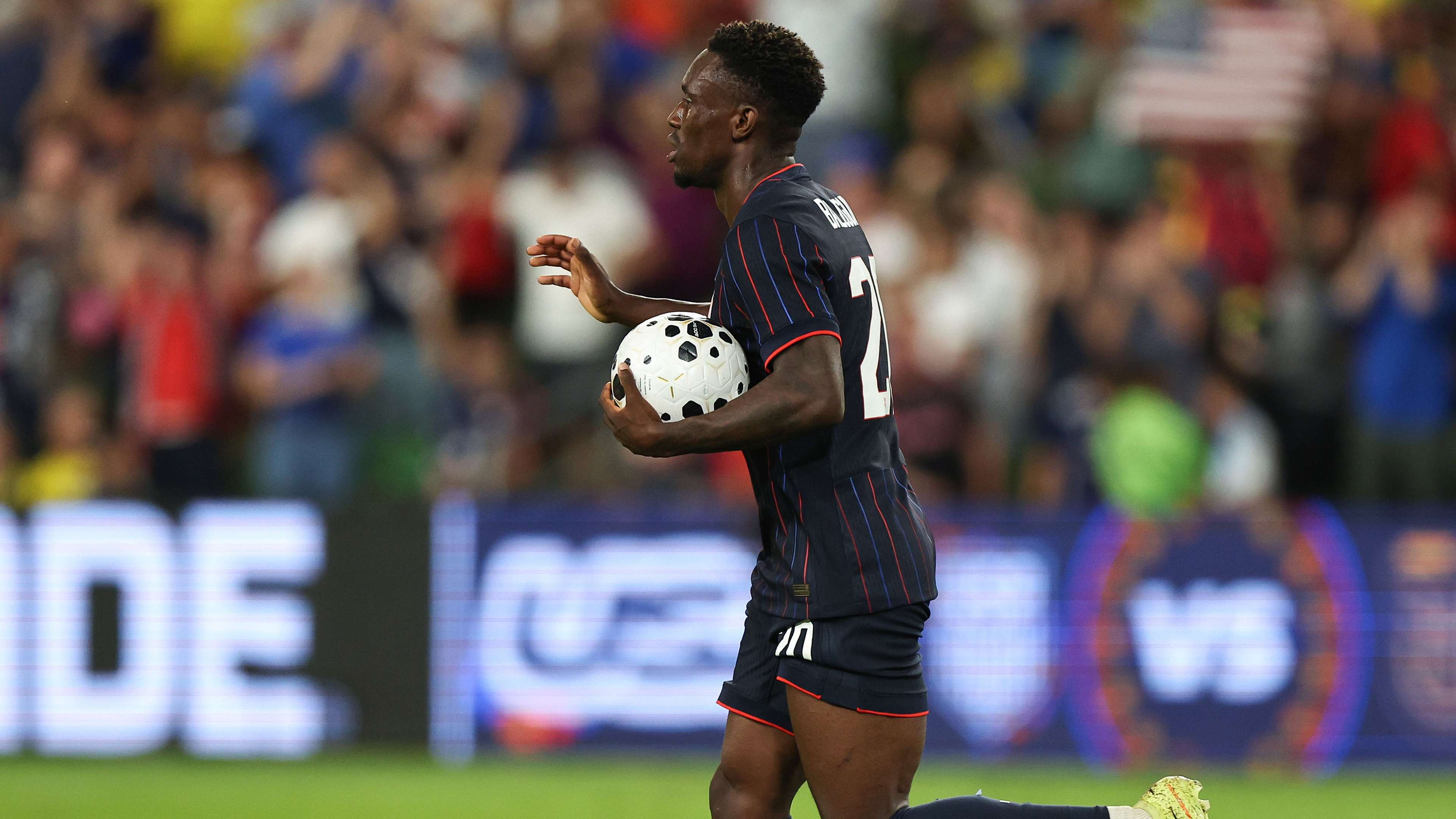 Gomez hails Balogun's breakout performance against Ecuador  