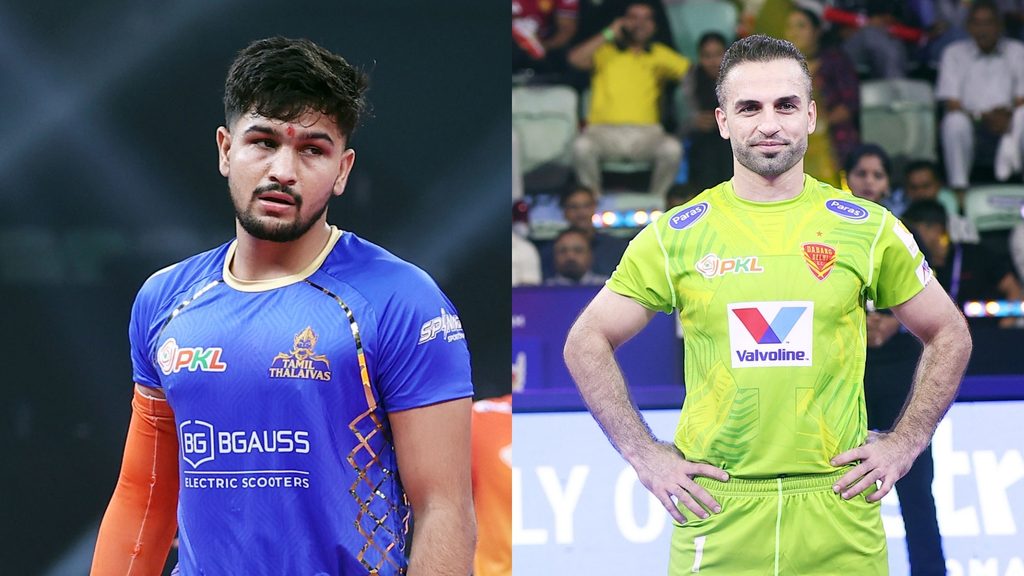 PKL Season 12 Match 92 Preview: Tamil Thalaivas vs Dabang Delhi – Two Best Raiders in Recent Times Clash  