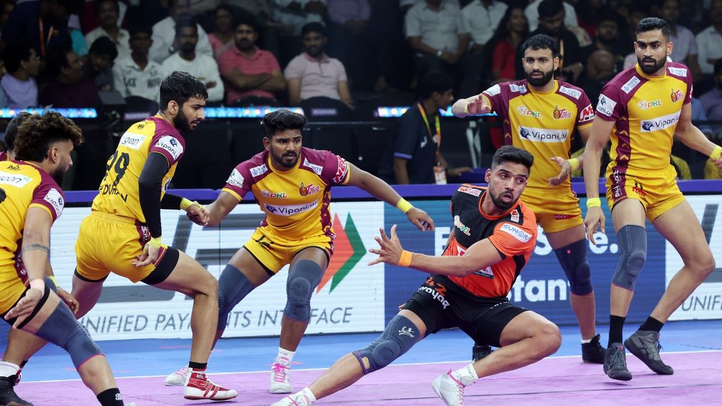 PKL Season 12 Match 89 Preview: Telugu Titans vs U Mumba – Dynamic Duo Vijay Malik and Bharat Face Sunil's Ultimate Defence  