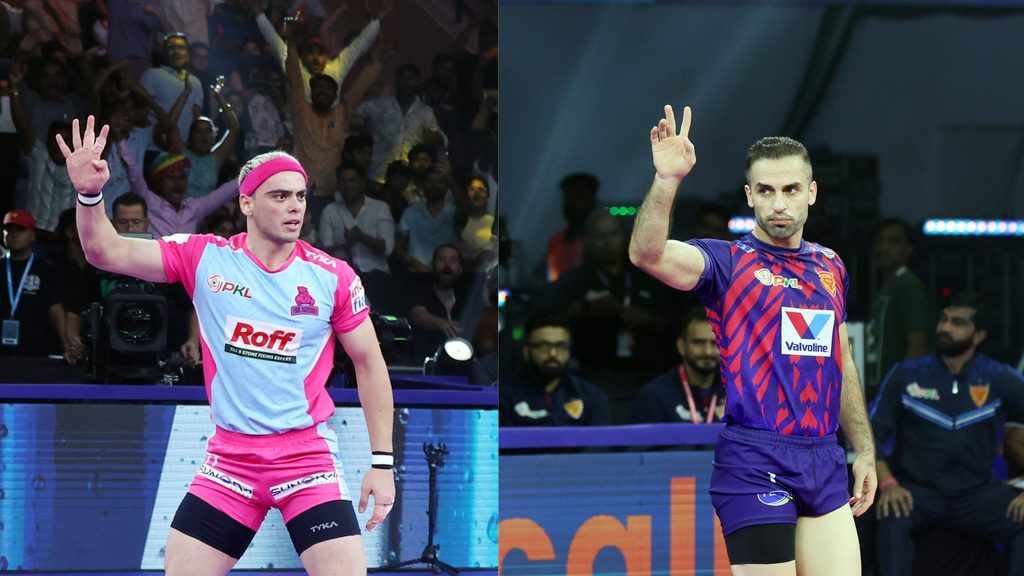 PKL Season 12 Match 67 Preview: Jaipur Pink Panthers vs Dabang Delhi K.C. – Panthers Face Unstoppable Table Toppers  
