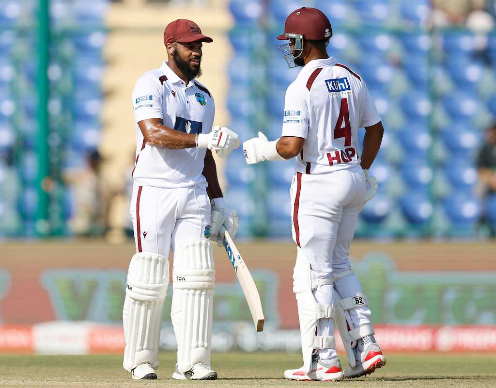 Campbell, Hope fight back after India enforce follow-on  