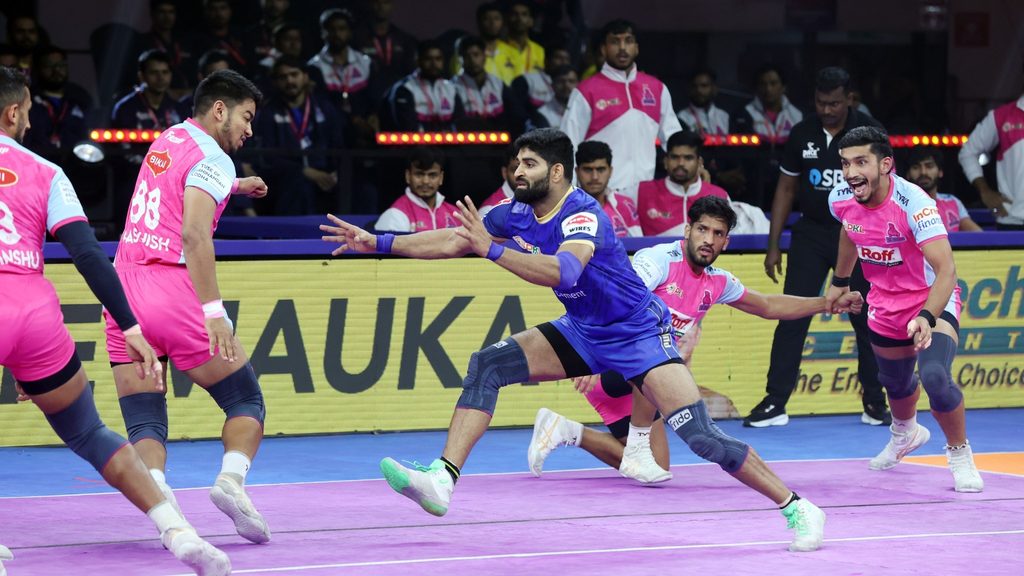 PKL Season 12 Play-In 1 Preview: Haryana Steelers vs Jaipur Pink Panthers – Jaideep's Defence Faces Nitin Kumar's Brilliance  