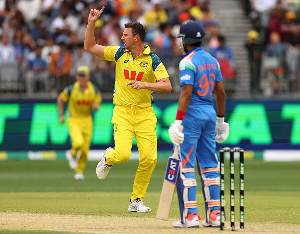 Australia's pace and precision blow India away in rain-hit Perth opener  
