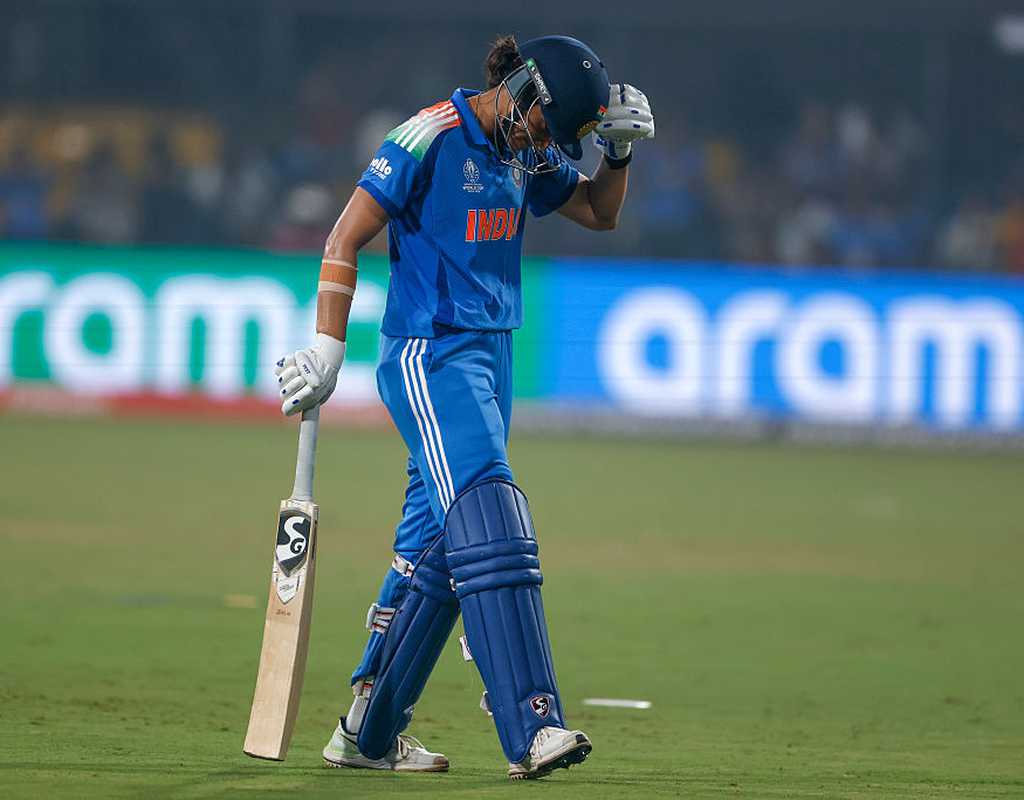 Smriti Mandhana takes responsibility for poor shot selection  