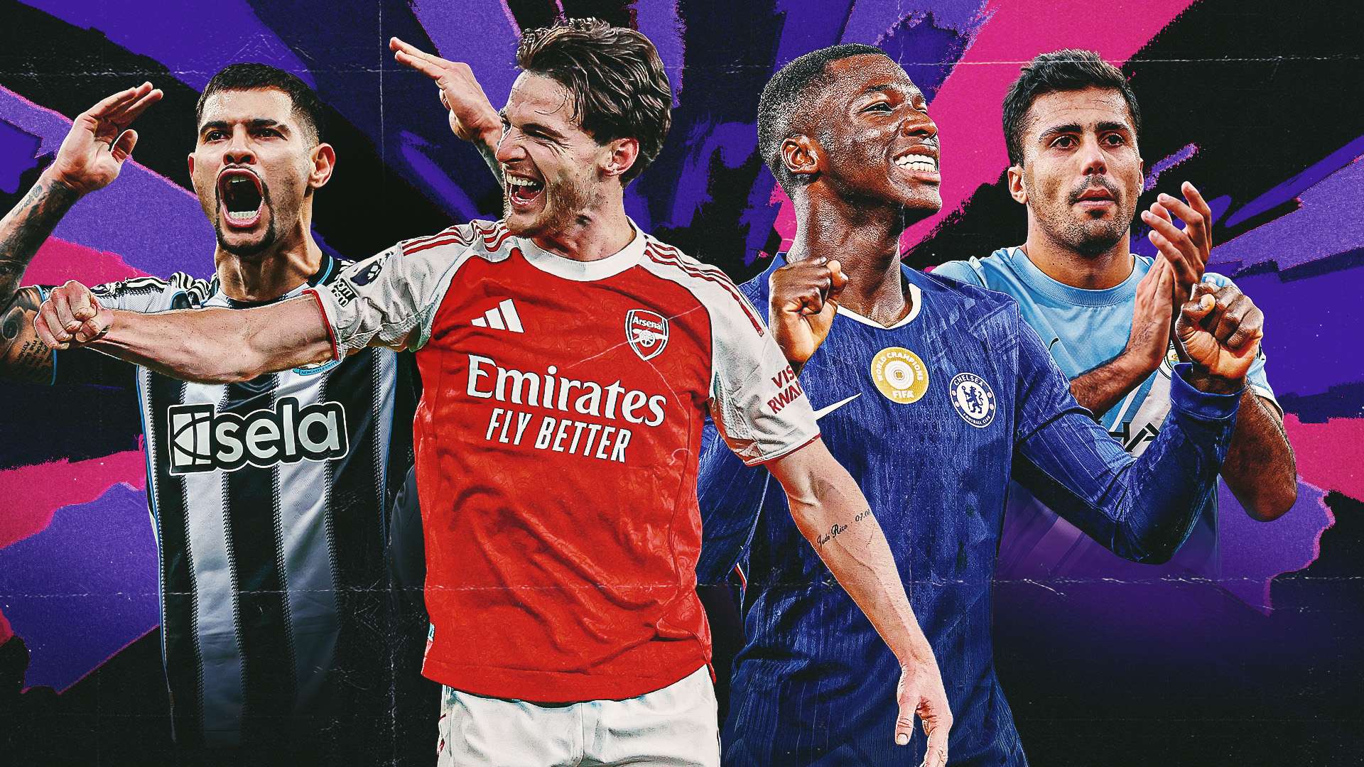 RANKED: Caicedo, Rice & the top 10 EPL midfielders right now  