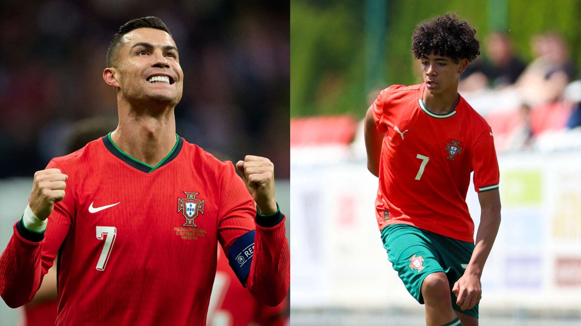 📽️ | Cristiano Jr follows in CR7's footsteps with Portugal goal  