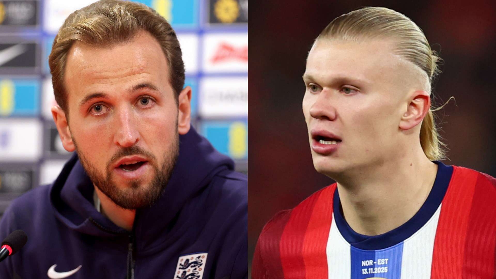 Kane compares himself to Haaland in Ballon d'Or battle  