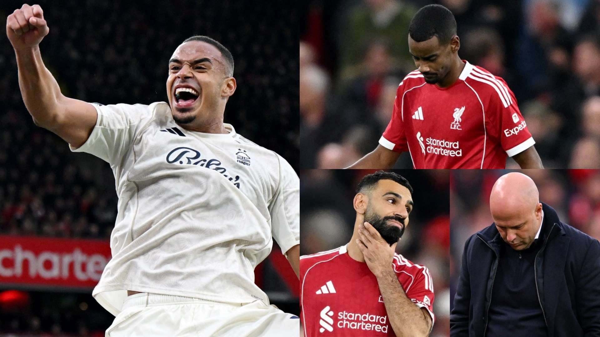 Liverpool in crisis! Isak goes missing as Reds ripped apart  